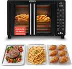 Gourmia - Horno tostador, capacidad para 6 rebanadas, pantalla digital