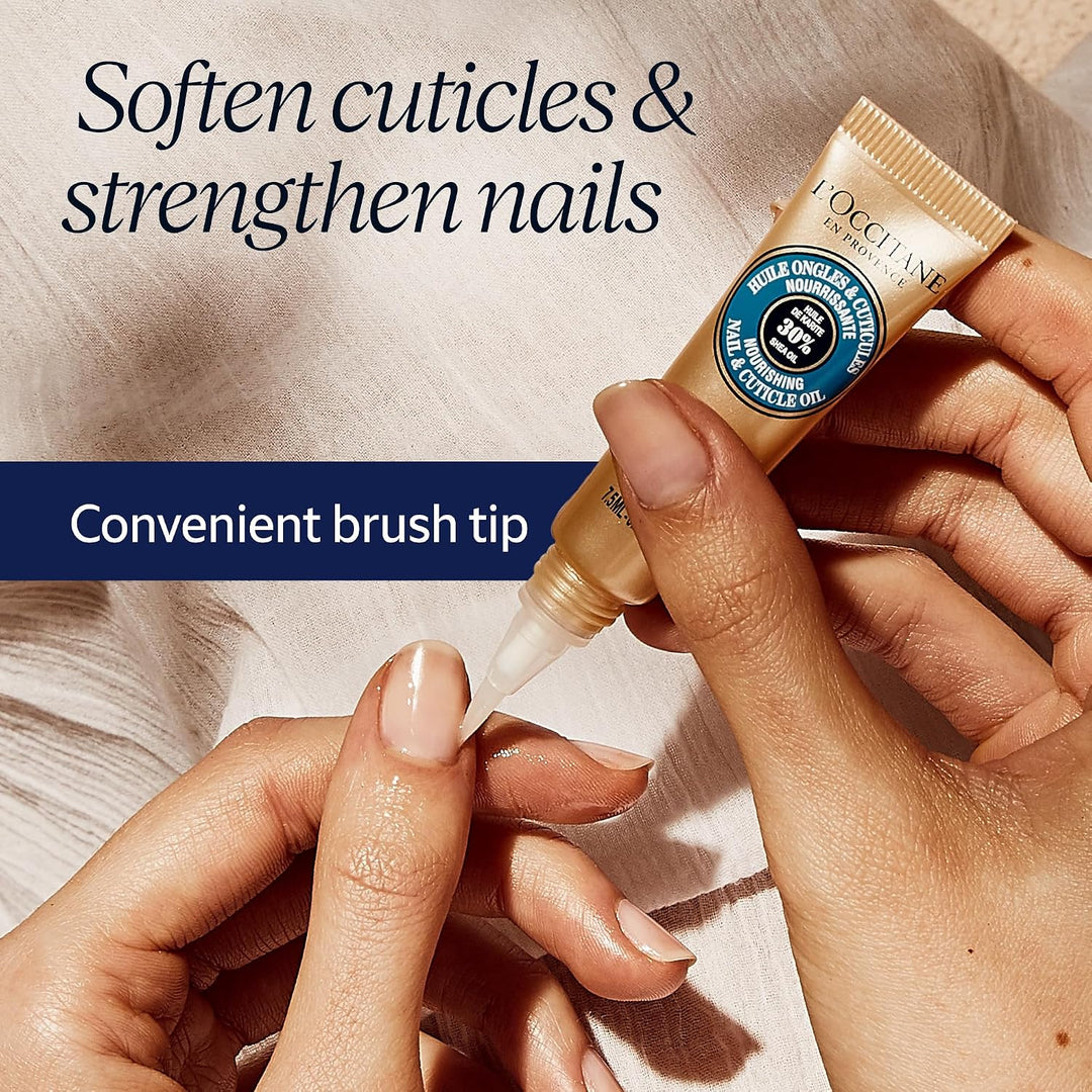 L'OCCITANE Aceite de karité para uñas y cutículas, hidratación...