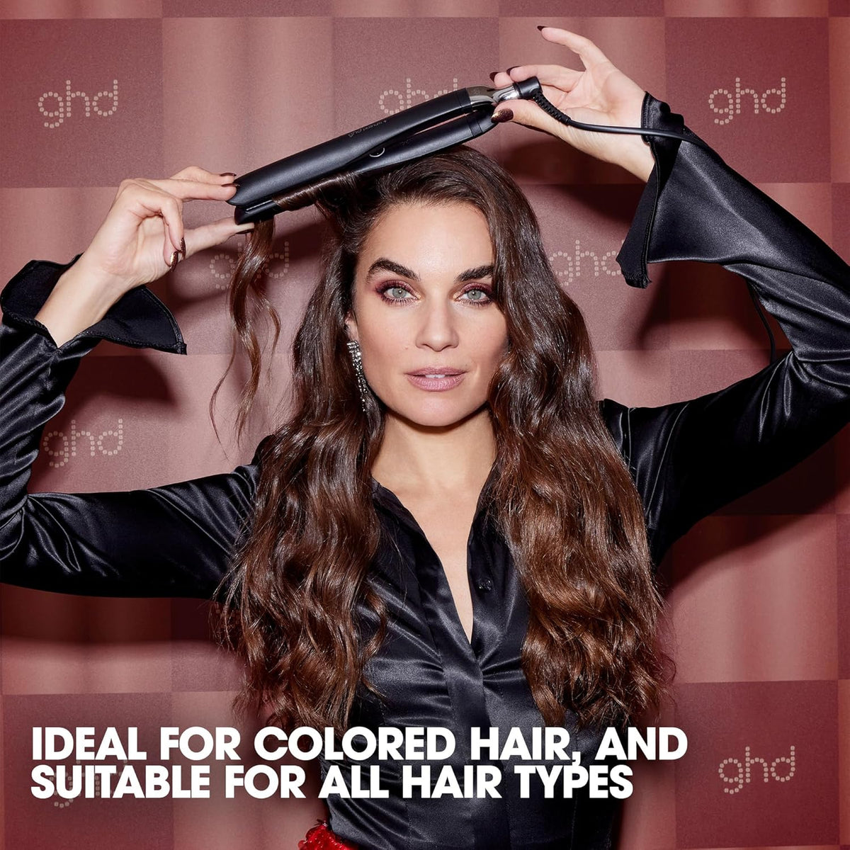 ghd Platinum+ Styler \u2015 1" Flat Iron Hair Straightener, Pro...