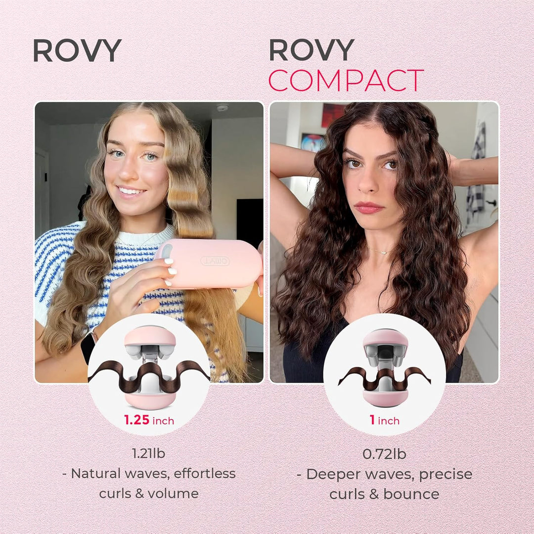 TYMO ROVY - Rizador de pelo iónico con 3 barriles de cerámica para...