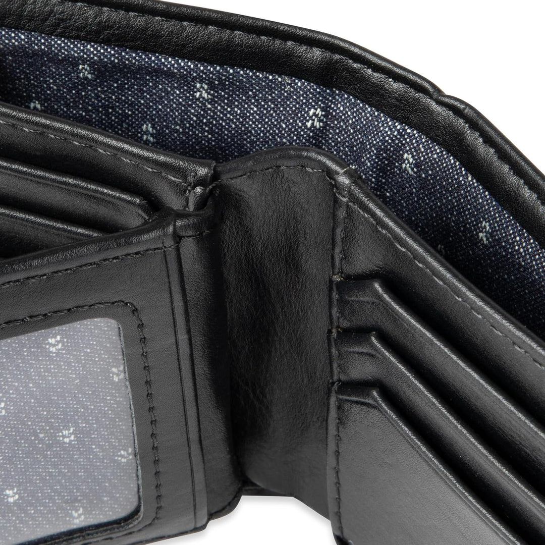 Levi's Cartera delgada para hombre con capacidad extra y bloque...
