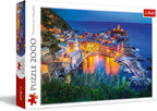 Trefl Vernazza al atardecer - Rompecabezas de 2000 piezas 37.8" x 26.9"
