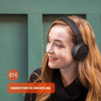 JBL Tune 510BT - Auriculares Bluetooth con hasta 40 horas de batería, Blanco