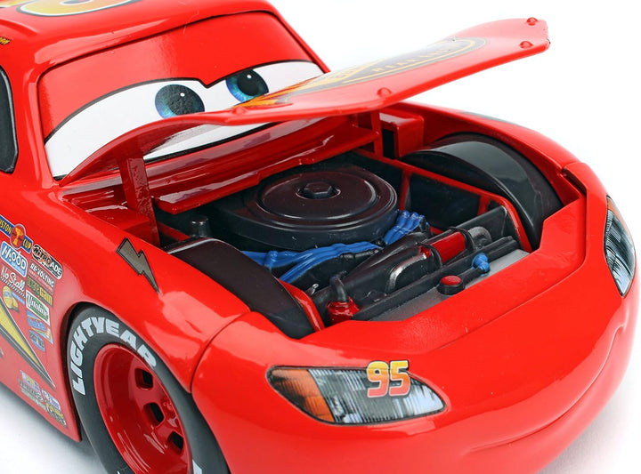 Disney Pixar Cars 3 1:24 Lightning McQueen - Auto fundido a presión...