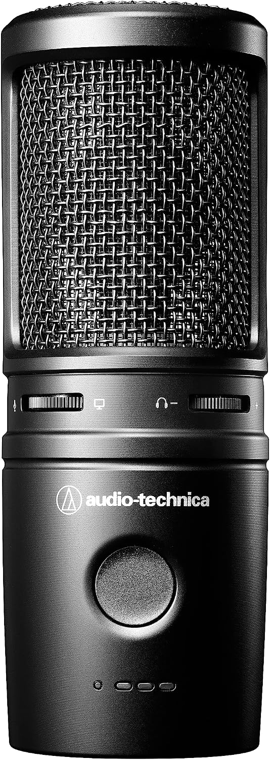 Audio-Technica Micrófono de condensador USB AT2020USBXP, con DSP