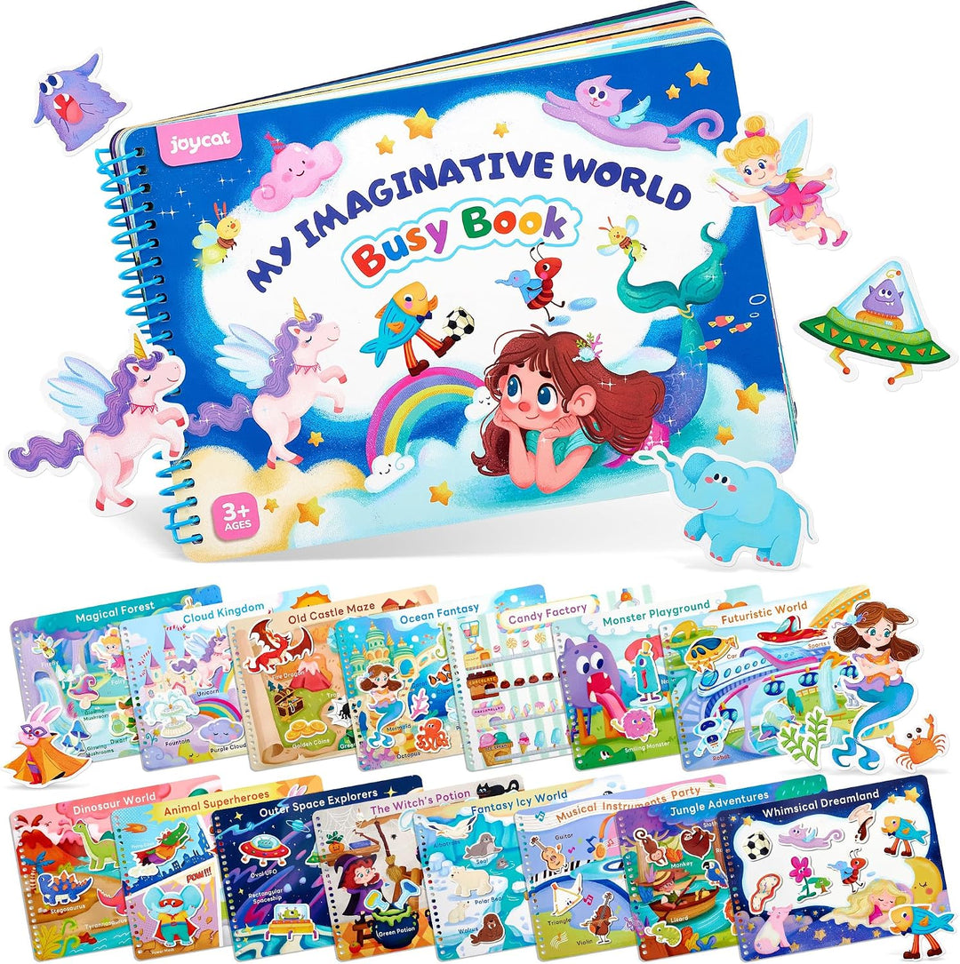 JoyCat - Libro de actividades preescolares para niños pequeños de 3...