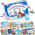 JoyCat Imagination Busy Book para niños pequeños de 3 a 5 años, inglés, Mundo de la imaginación