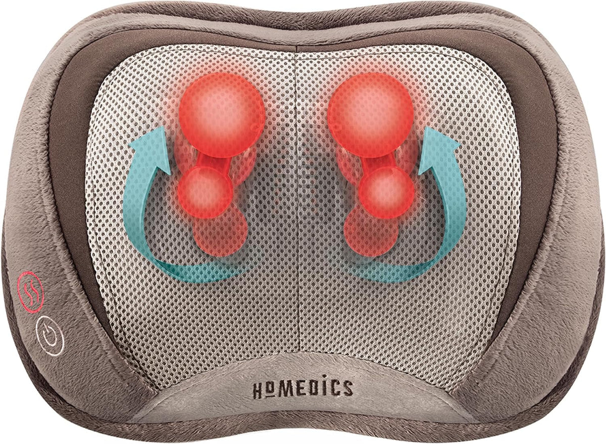 HoMedics SP-100H cojín de masaje Shiatsu y vibración 3D con calor