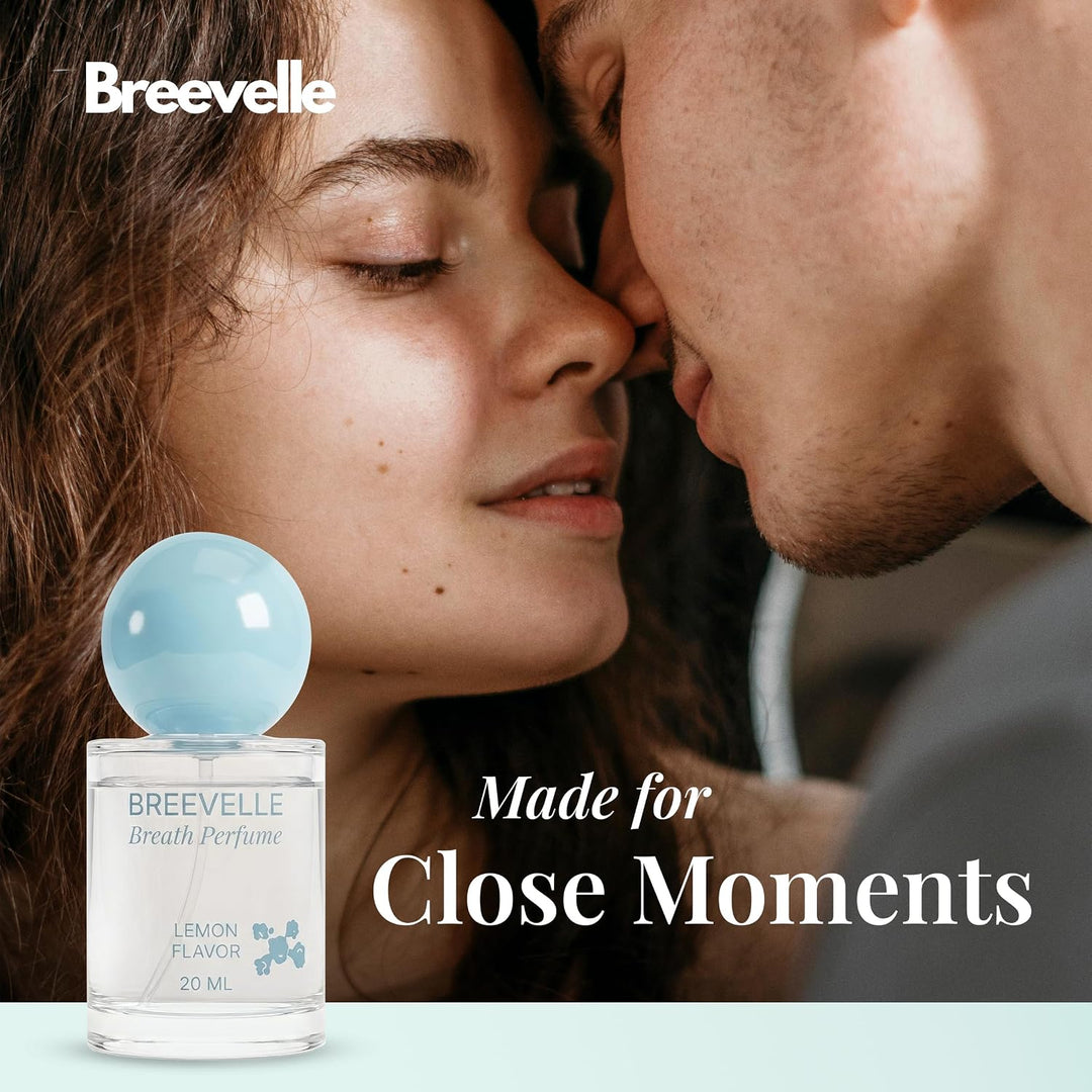 Breevelle The Breath Perfume - Spray oral | Sabor a limón animado |...