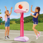 Little Tikes Easy Score - Juego de básquetbol, color rosa, exclusivo de Amazon, 22.00 pulgadas de largo x 23.75 pulgadas de ancho x 61.00 pulgadas de alto