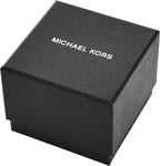 Reloj de hombre Michael Kors Billie Chronograph en tono dorado de acero inoxidable y juego de pulsera (Modelo: MK9270SET)