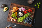 Tablas de cortar de nogal para cocina, tabla de cortar de madera