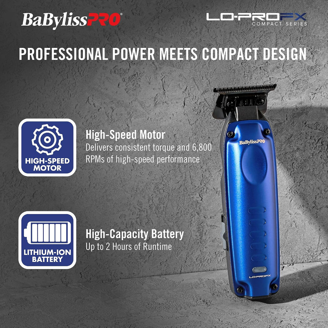 BaBylissPRO Recortadoras LO-PROFX compactas de alto rendimiento par...
