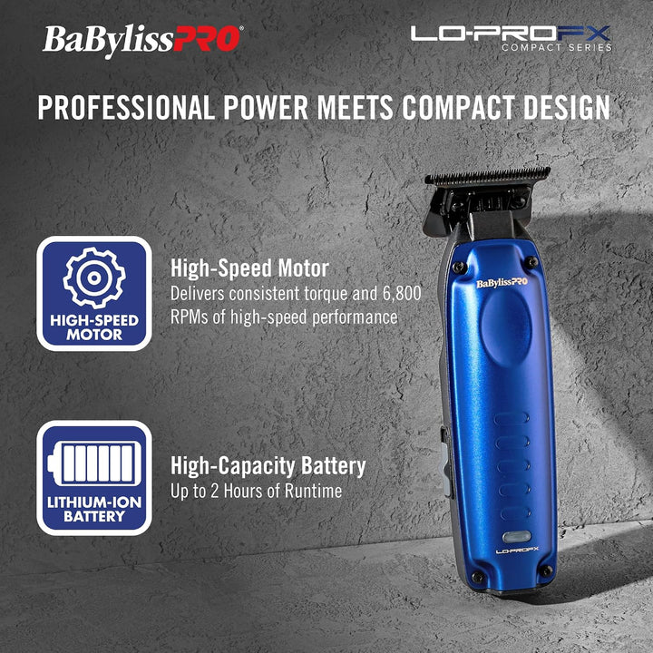BaBylissPRO Recortadoras LO-PROFX compactas de alto rendimiento par...