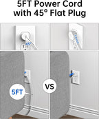 Regleta de alimentación 10 en 1 con puertos USB C, USB de 35 W