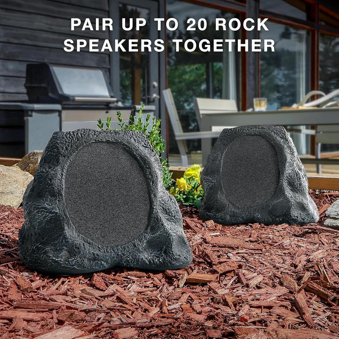 Victrola Rock Speaker Connect, Granito, Altavoz Inalámbrico para Ex...