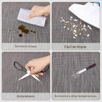 Lámpara Tapete para silla de oficina para suelos de madera, PVC