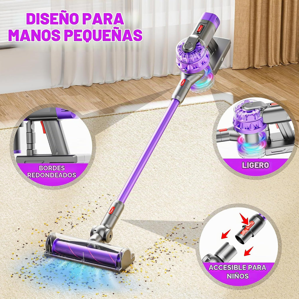 Aspiradora de juguete 4 en 1 para niños para juegos de simulación