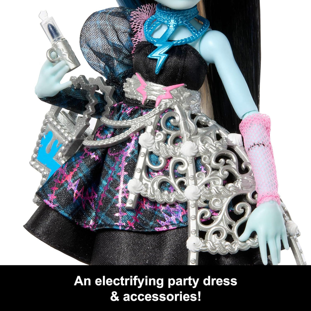 Monster High Muñeca de Cumpleaños Dulce y Aterradora, Frankie Stein...
