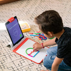 Osmo Little Genius + Early Math, Ages 3-5, Phonics, Counting & Shapes, Fire