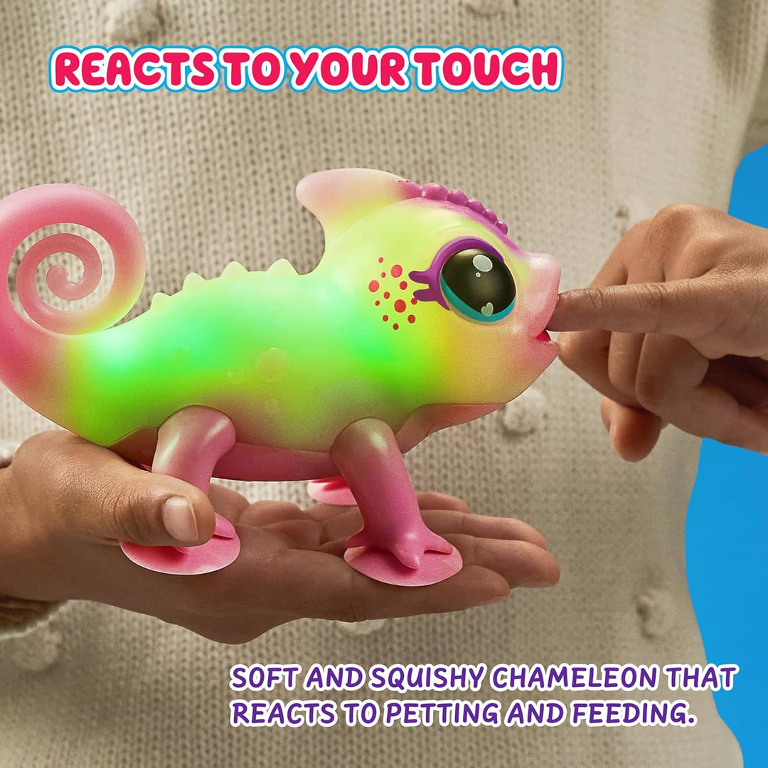 Little Live Pets Nova The Li'l Chameleon, juguete interactivo i...