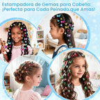 AOSITE Hair Bedazzler para niñas de 3 a 12 años, juguete de gemas para el