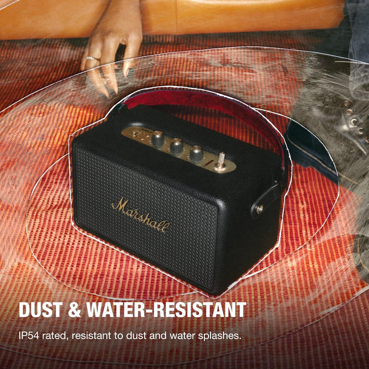 Marshall Kilburn III Altavoz Bluetooth portátil - Negro y latón