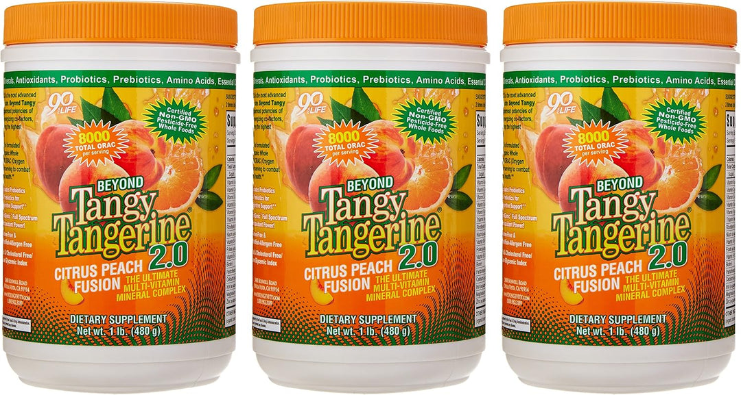 Youngevity Beyond Tangy Tangerine 2.0 Citrus Peach Fusion Complejo...