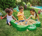 Little Tikes Caja de Arena con Forma de Tortuga, para Niños y Niñas de 1 a 6 Años