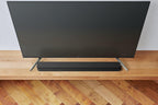 Barra de sonido Sony S100F de 2.0 canales con altavoz Bass Reflex, tweeter integrado y Bluetooth, (HTS100F), fácil instalación, compacta, para uso en oficina en casa con sonido claro, negro