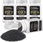 Recambio National Geographic de arena para pulidor de rocas, funciona con National Geographic, lortone, thumler y más