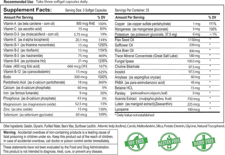 Bio-35 100ct sin gluten