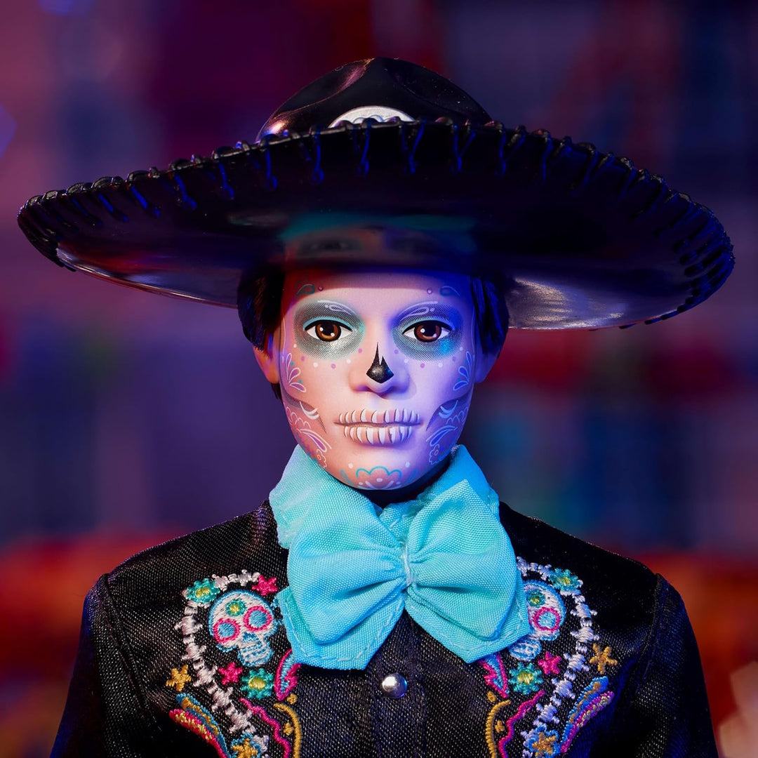 Muñeca Barbie Signature, colección 2024 Día De Muertos Ken con traj...