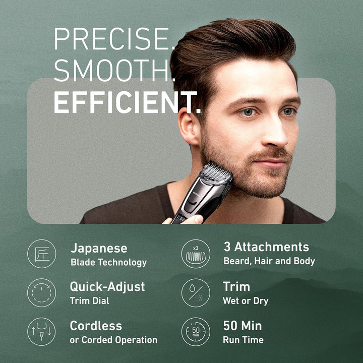Afeitadora eléctrica multiusos Panasonic para hombres, afeitadora p...