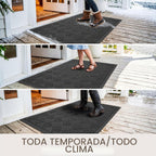 Amyracel Tapete para puerta delantera, 3 x 5 pies, resistente e impermeable