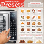 Gourmia Horno tostador - Capacidad de 6 rebanadas, pantalla digital, acero