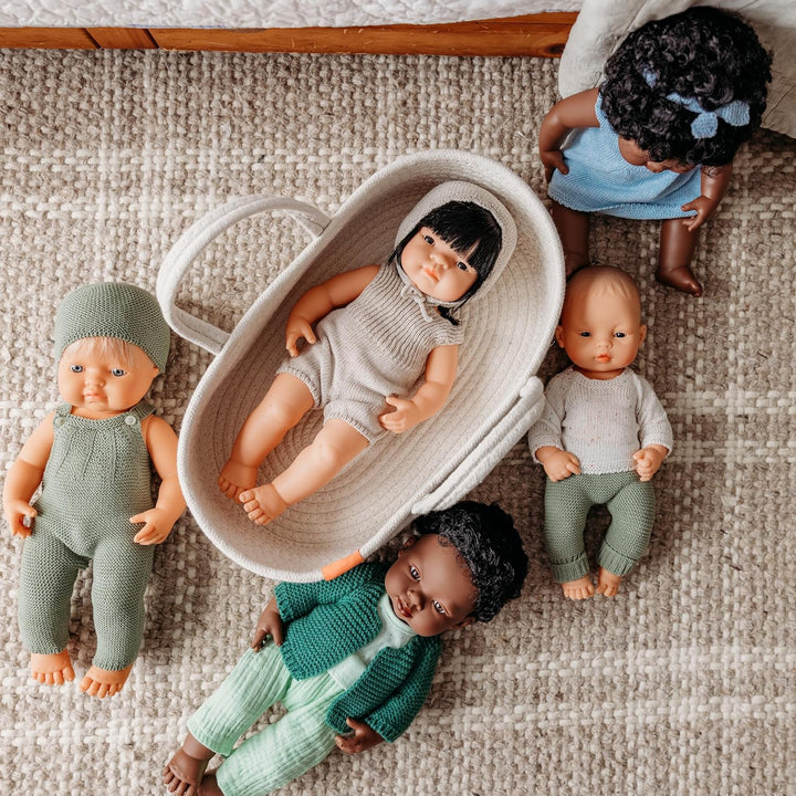 Muñeca de bebé recién nacida Miniland, anatómicamente correcta, 12....