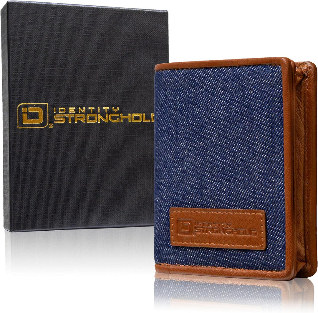 Cartera ID Stronghold - Billetera plegable con bloqueo RFID para ho...