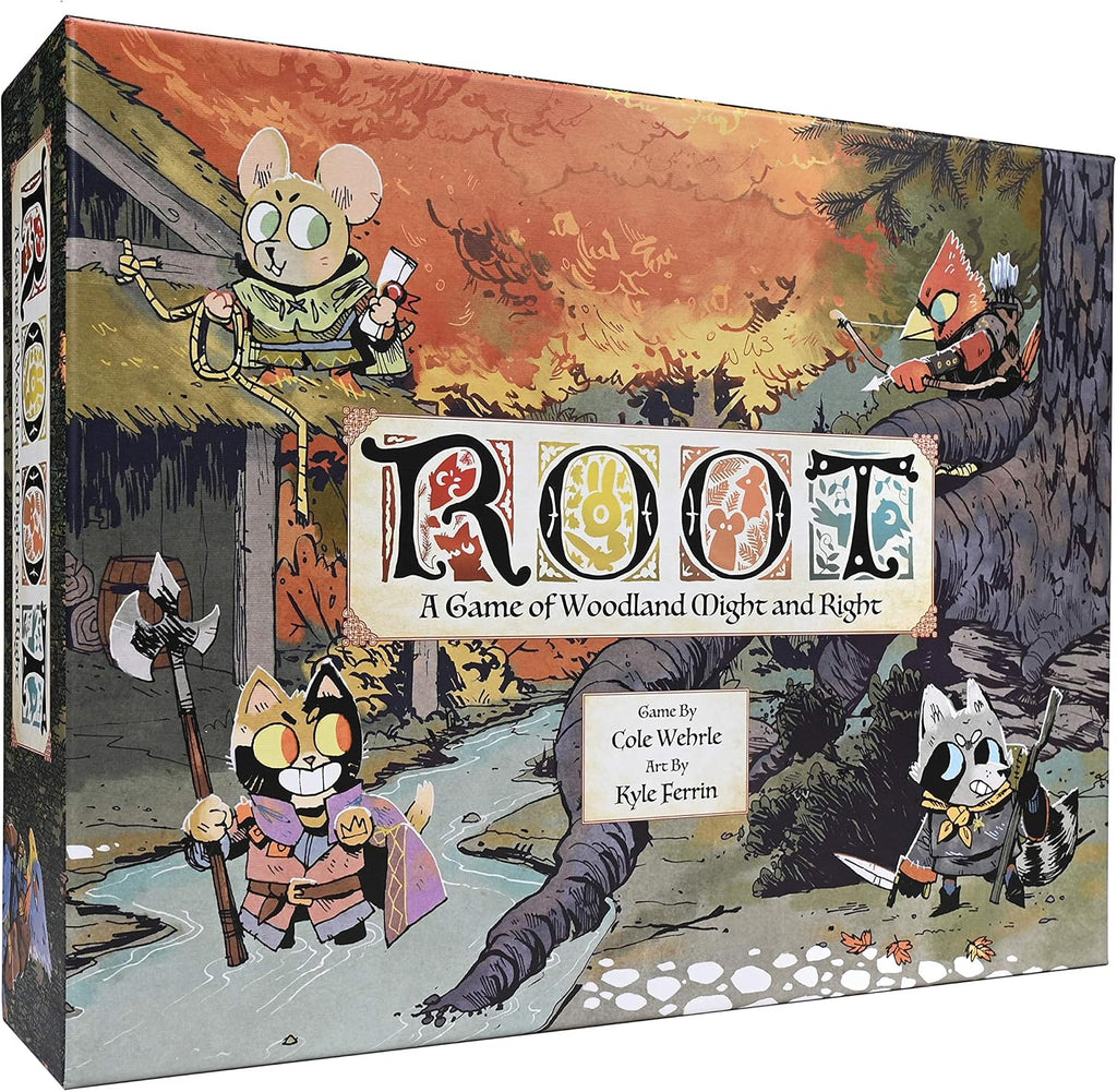 Root: Un juego de mesa de Woodland Might and Right | Juego de mesa de estrategia asimétrica de Leder Games | 2 a 4 jugadores | A partir de 14 años | Aventura, conflictos y control de área