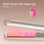 TYMO Plancha de pelo de titanio para mujer, plancha plana