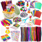 Sundaymot Kids Arts and Crafts Set Kit de manualidades para niños de más de 2000 piezas