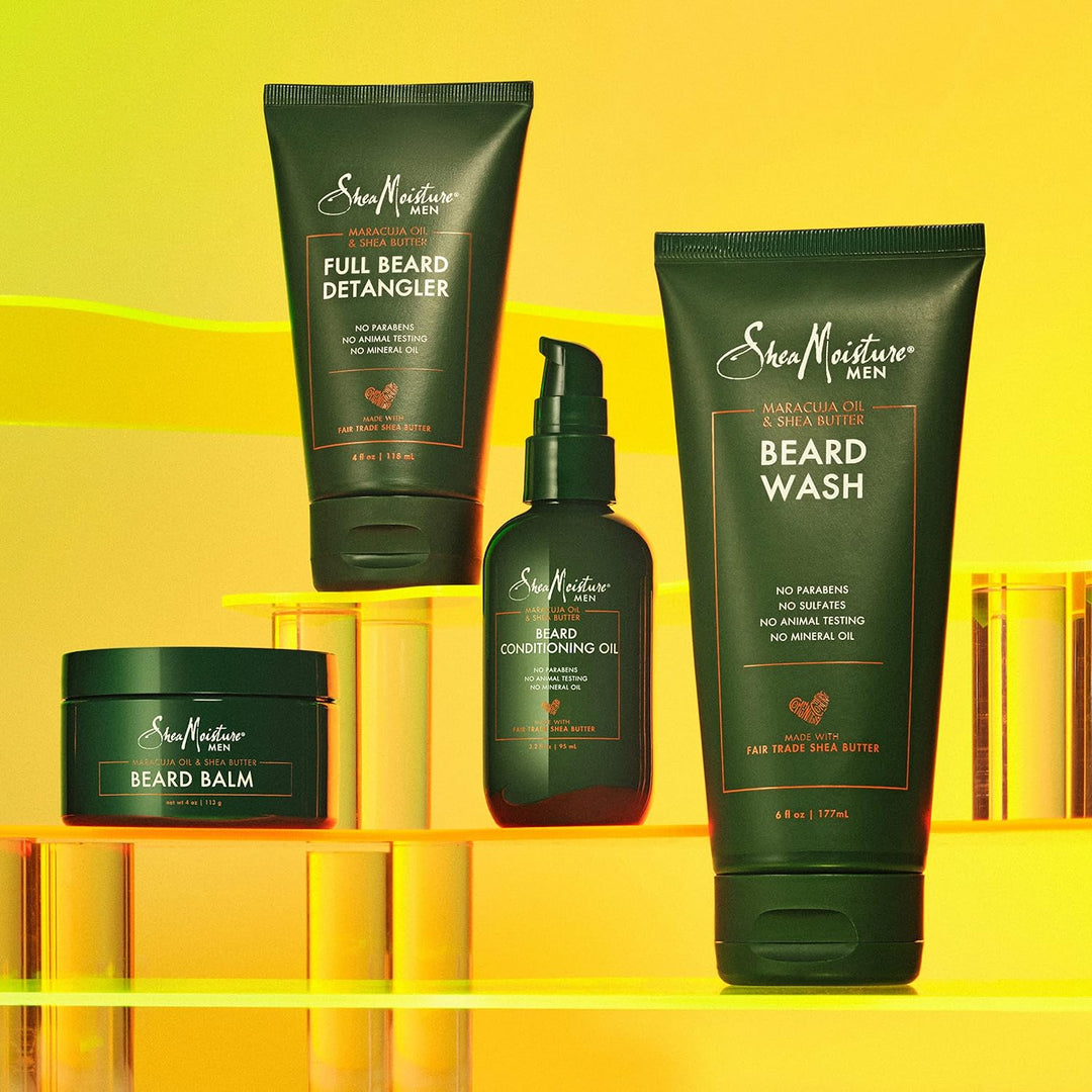 Set de regalo de cuidado de barba SheaMoisture \u2013 Aceite natura...