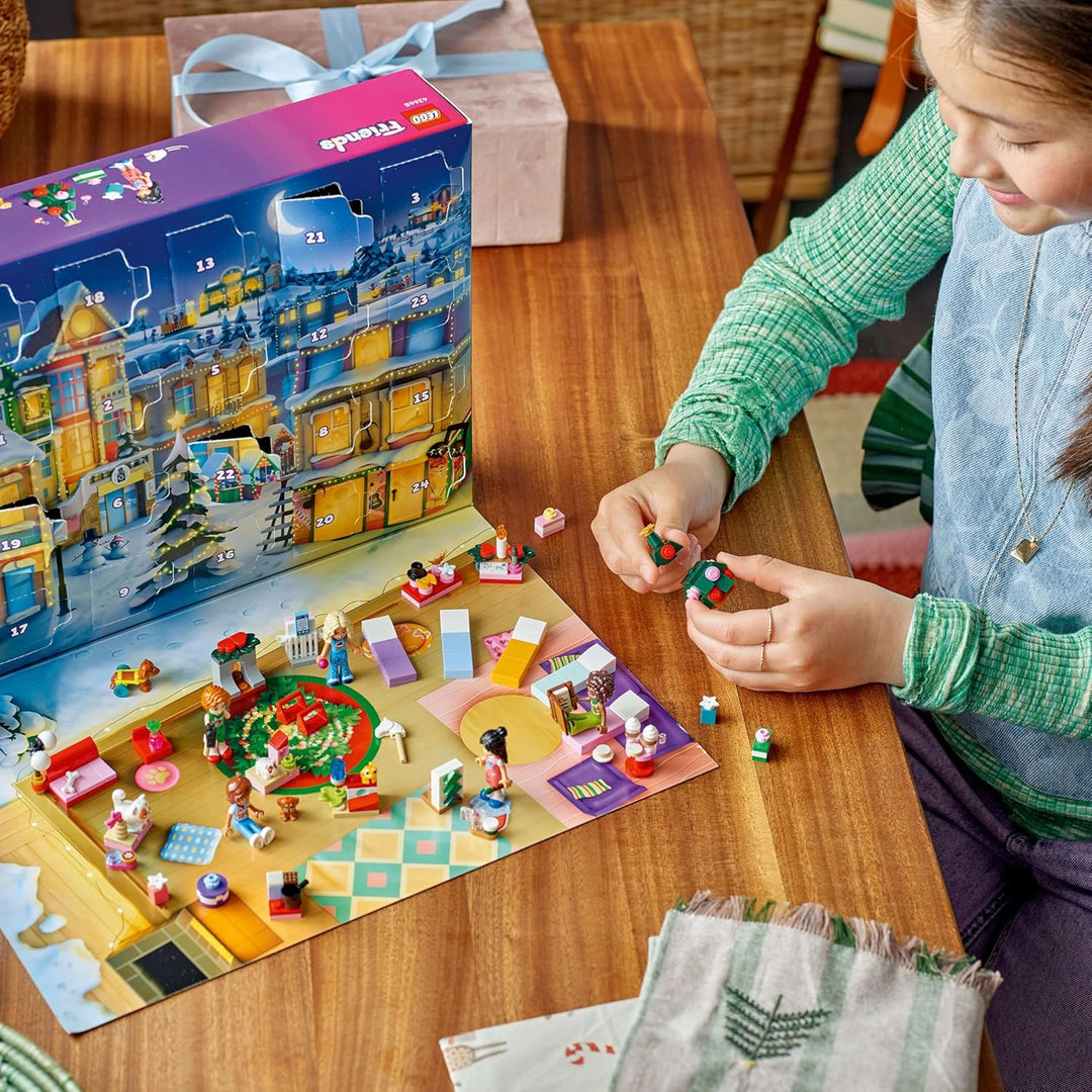 Lego 42668 Calendario de Adviento Friends 2025 Juguete Regalo de Cu...