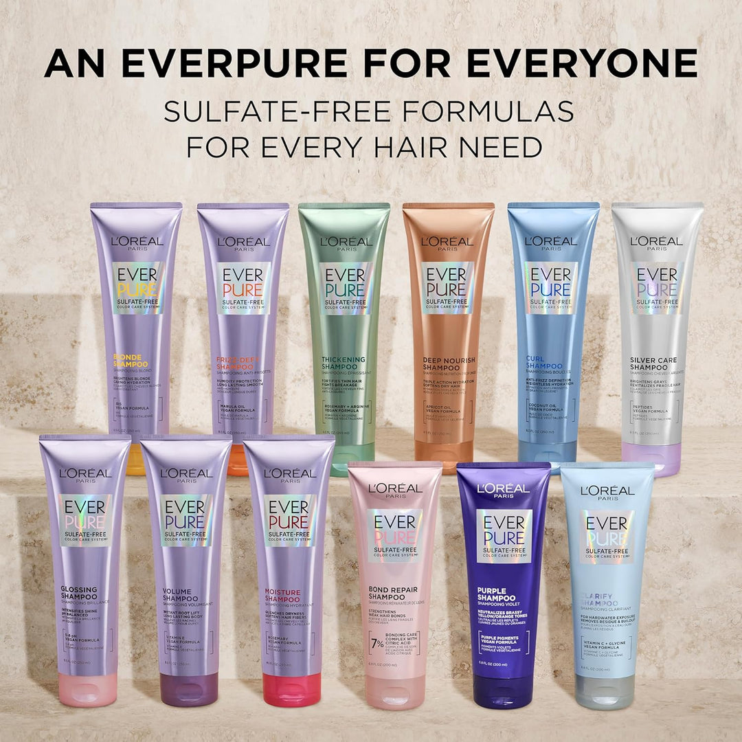 L'Oreal Paris EverPure Silver Care - Juego de champú y acondici...