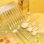 DUcare Juego de 15 brochas de maquillaje con soporte