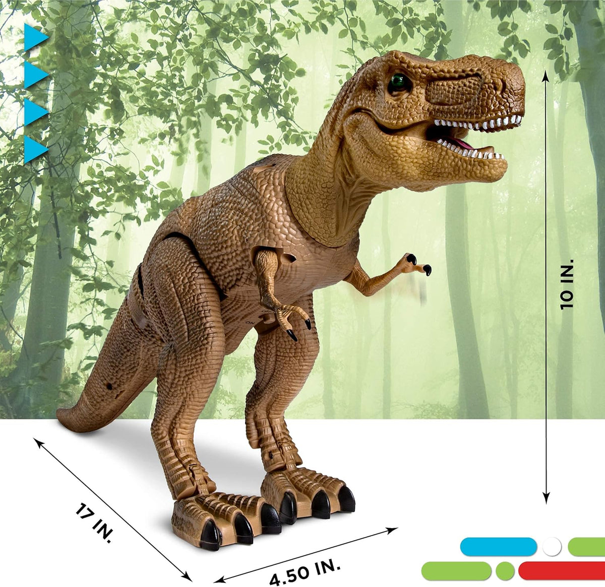 Discovery Dinosaurio T-Rex a Control Remoto Figura de