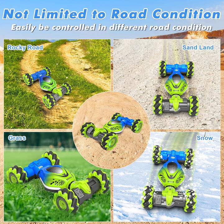 Fosgoit Coche RC con Sensor Gestual, RC de Acrobacias con Sensor Ge...