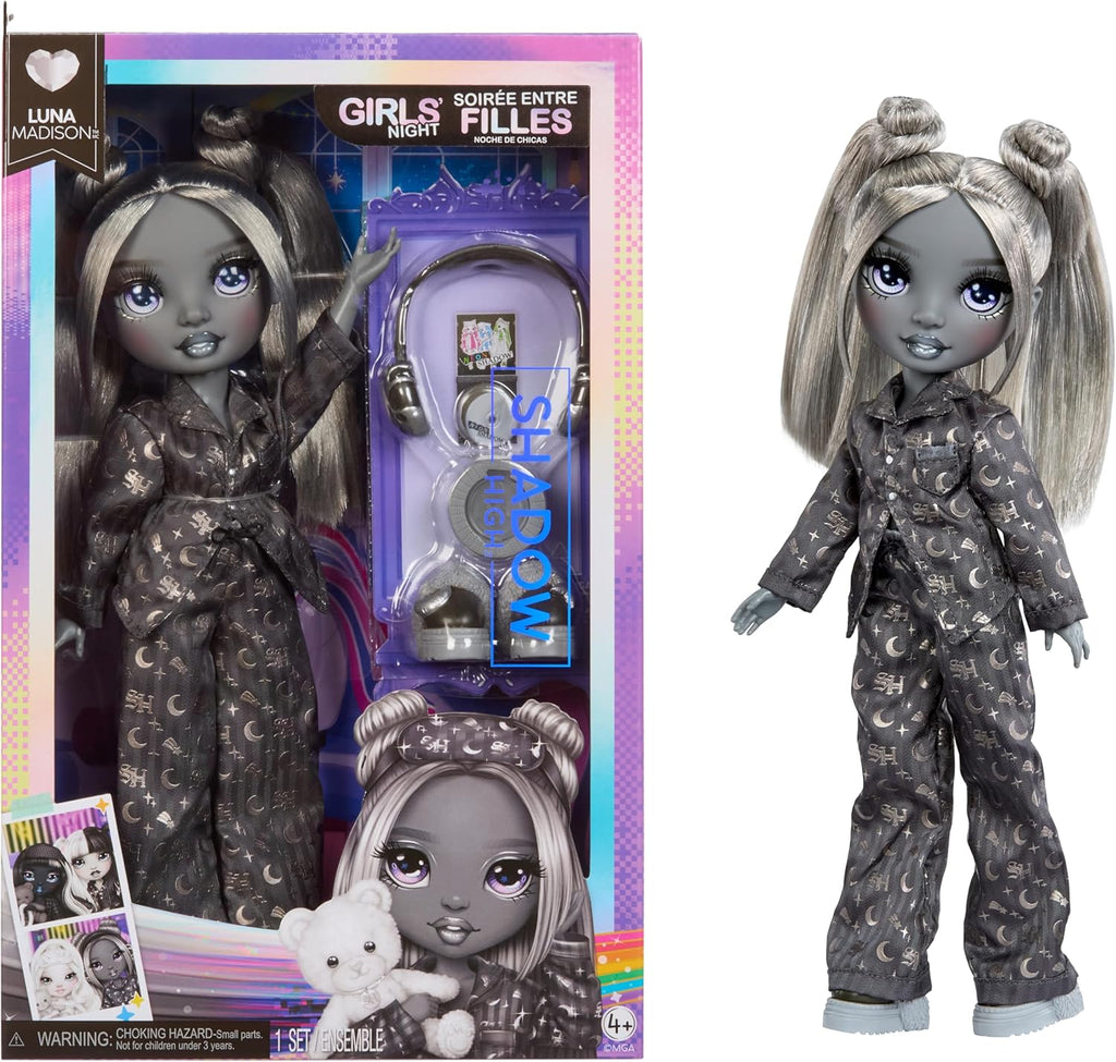 Rainbow High Shadow High Girl Night Luna Madison - Muñeca