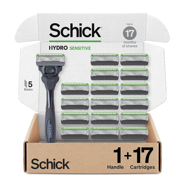 Schick Hydro Sensitive \u2013 Maquinillas de afeitar para hombre co...