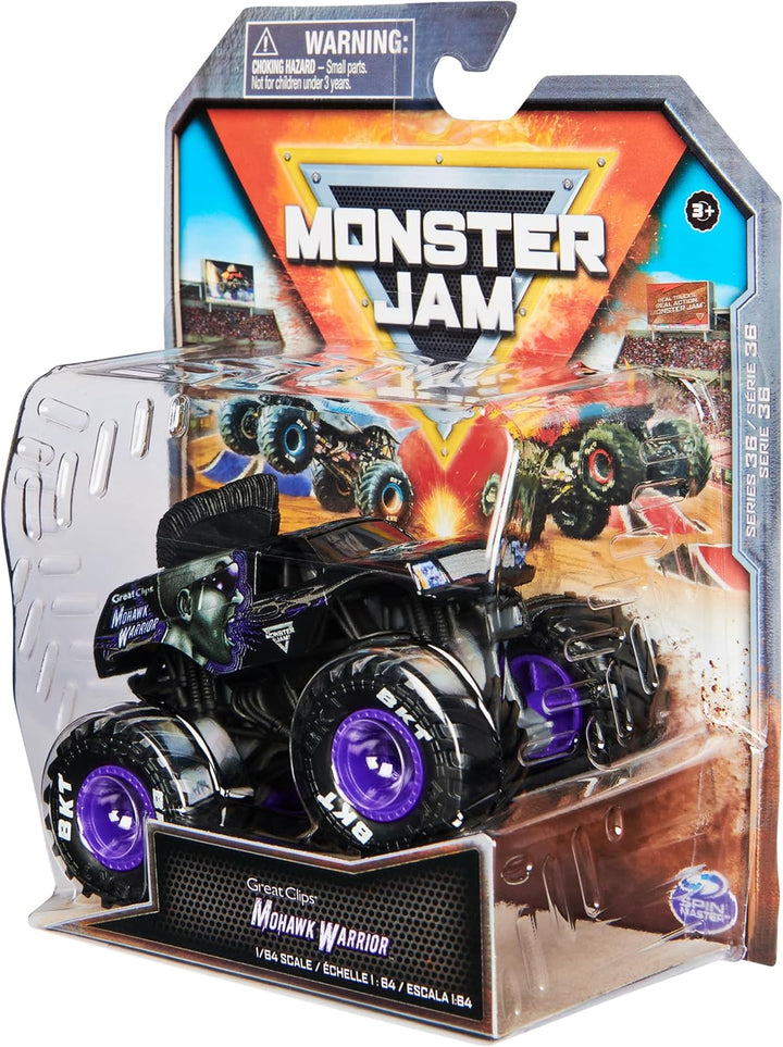 Monster Jam Camión monstruo oficial Mohawk Warrior
